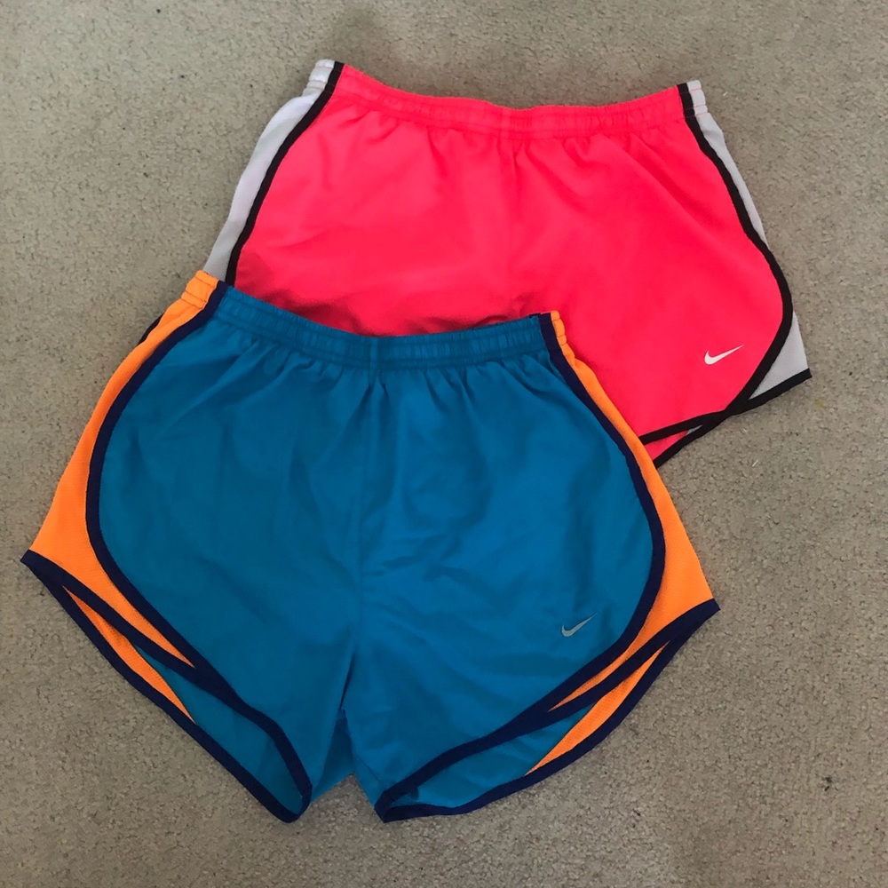 TWO FOR ONE DEAL!!! Pink and Blue Nike Shorts